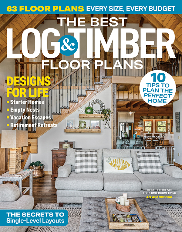 Best Log & Timber Floor Plans Winter 2024