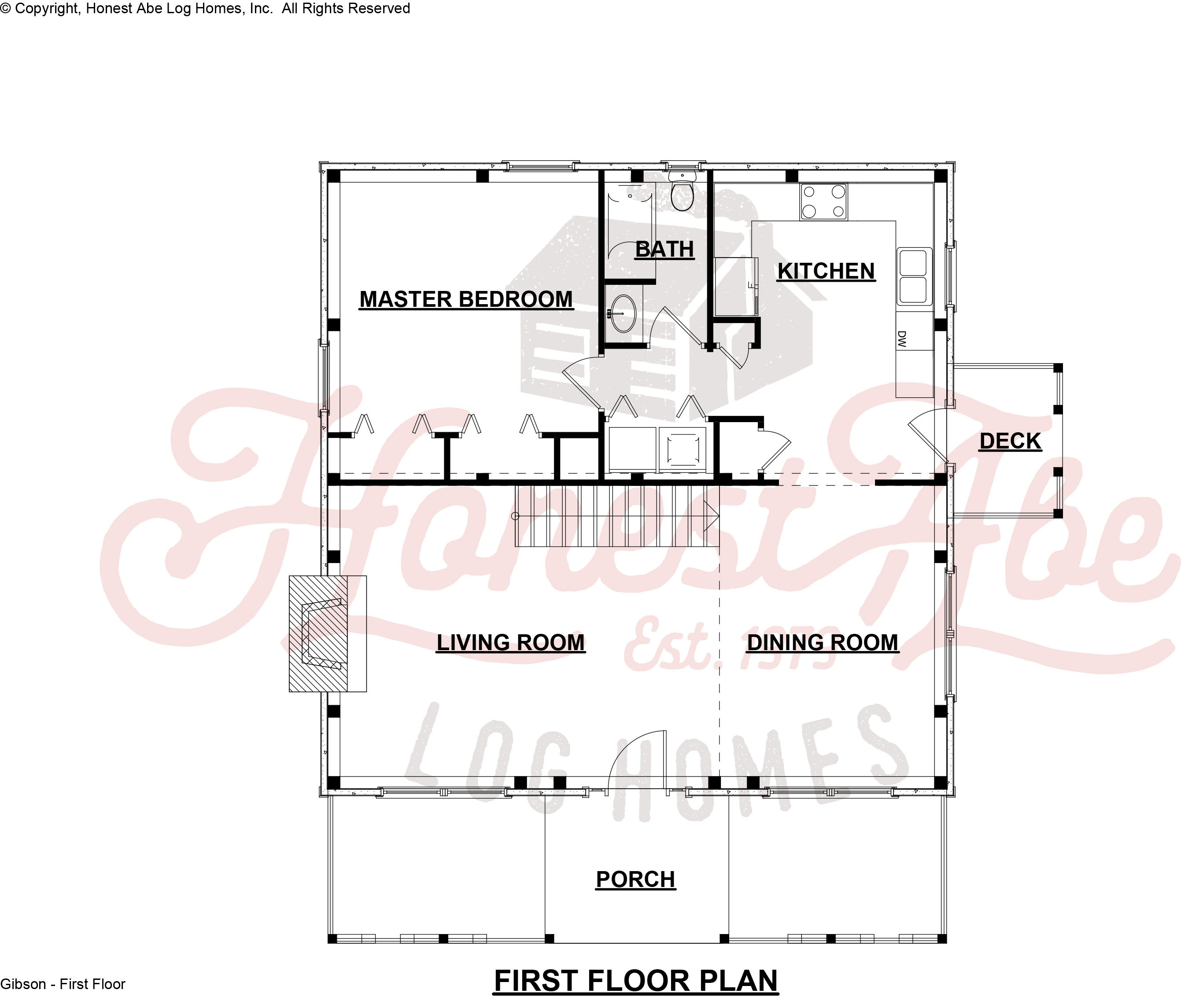 Gibson Main Floor Plan