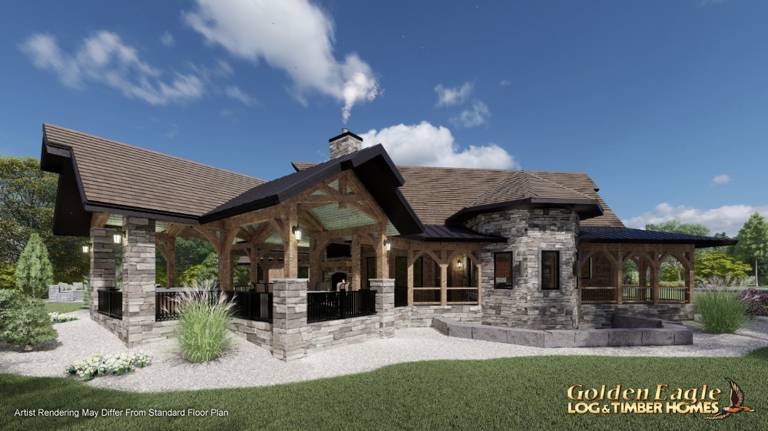 Golden Eagle Forever Home UCT Floor Plan Rendering 6