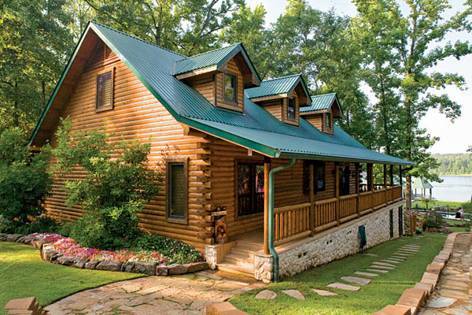 log home roofing