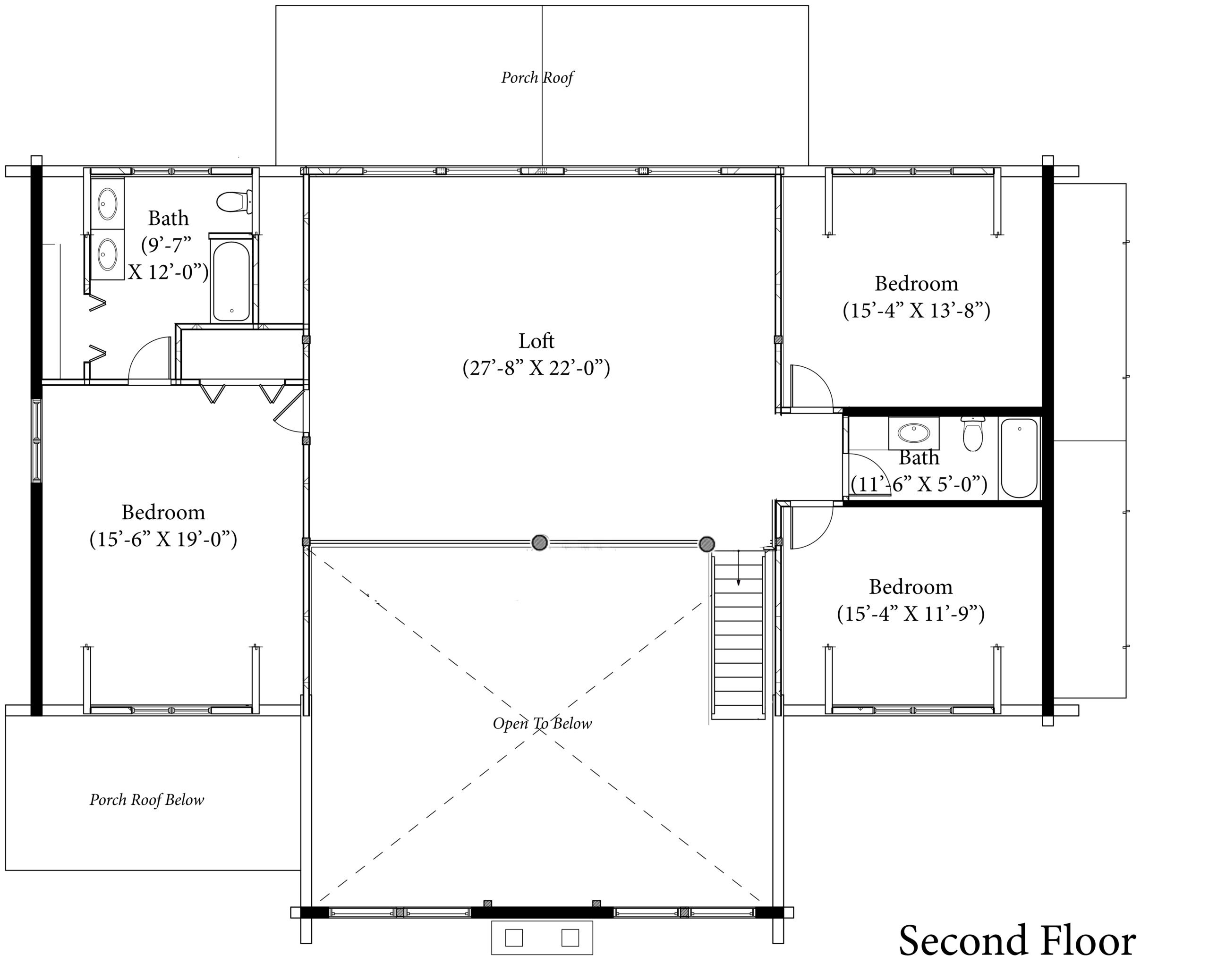 Green Gables Log Home Plan from Real Log Homes